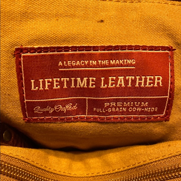 Duluth Trading Co. Lifetime Leather Saddle Bag - Picture 7 of 11